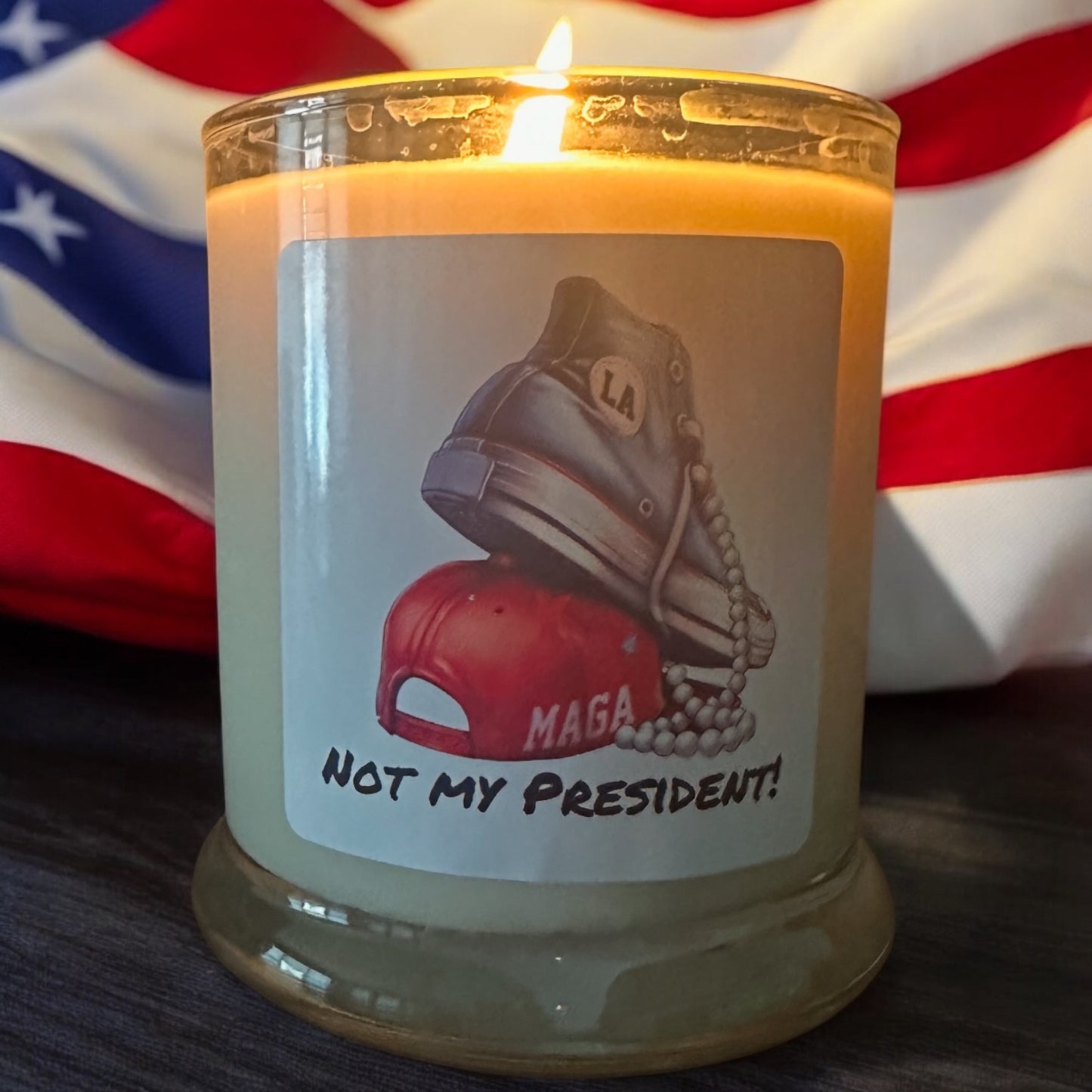 Not My President Soy Candle