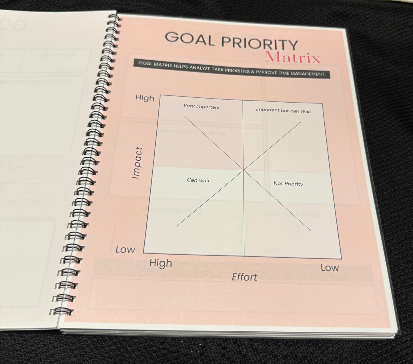 Goal Planner Journal 📝