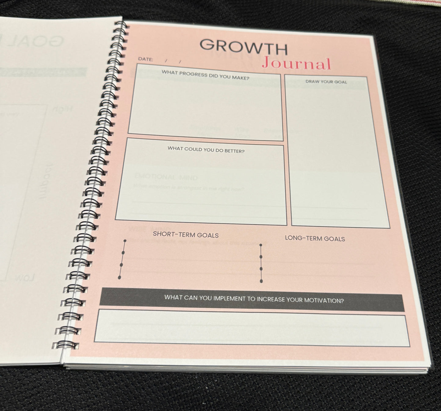 Goal Planner Journal 📝