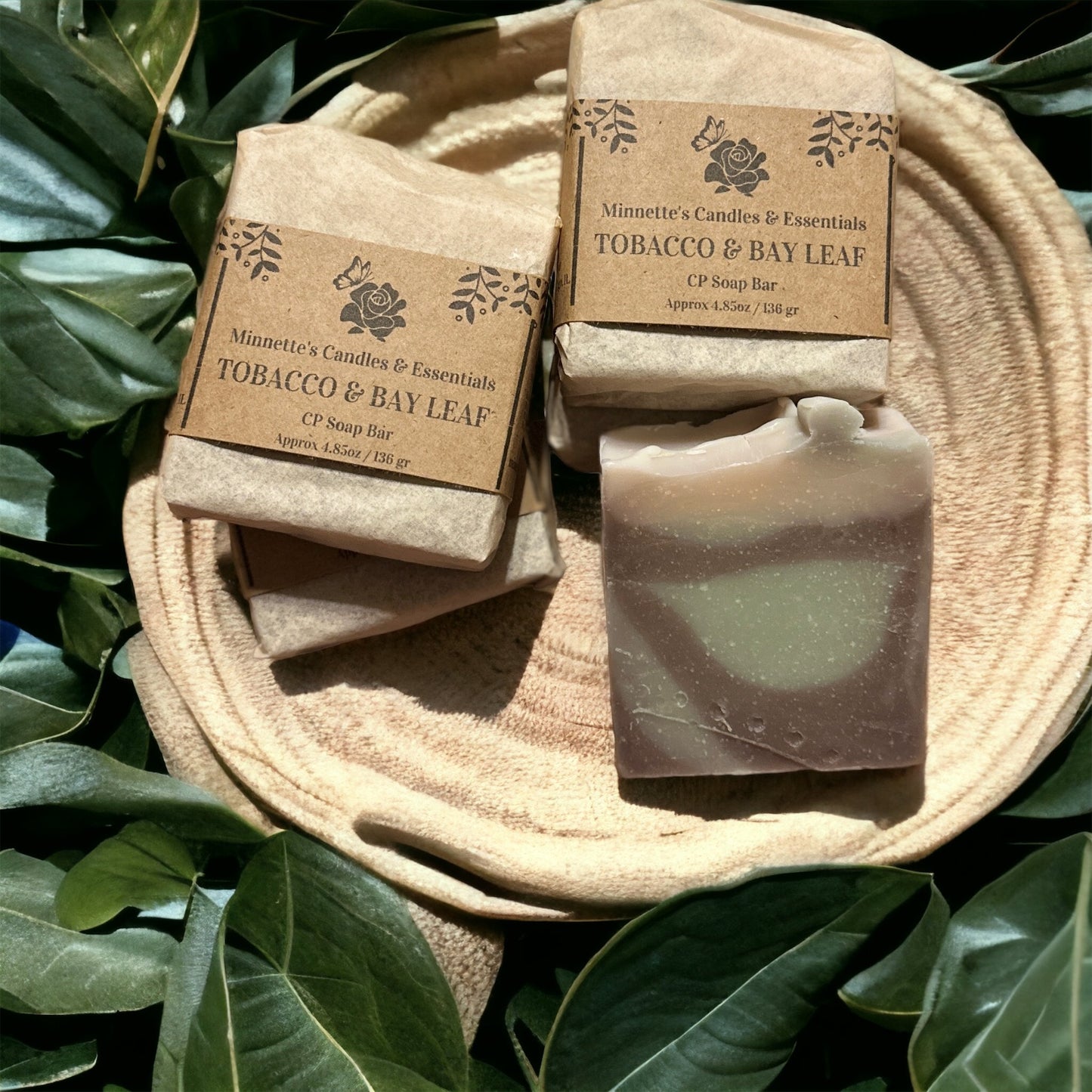 Tobacco & Bay Leaf CP Soap Bars