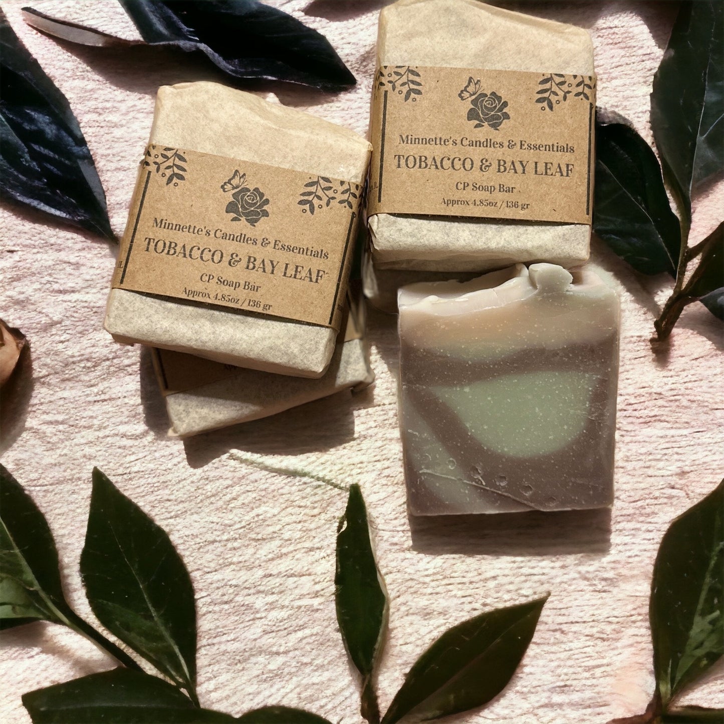 Tobacco & Bay Leaf CP Soap Bars